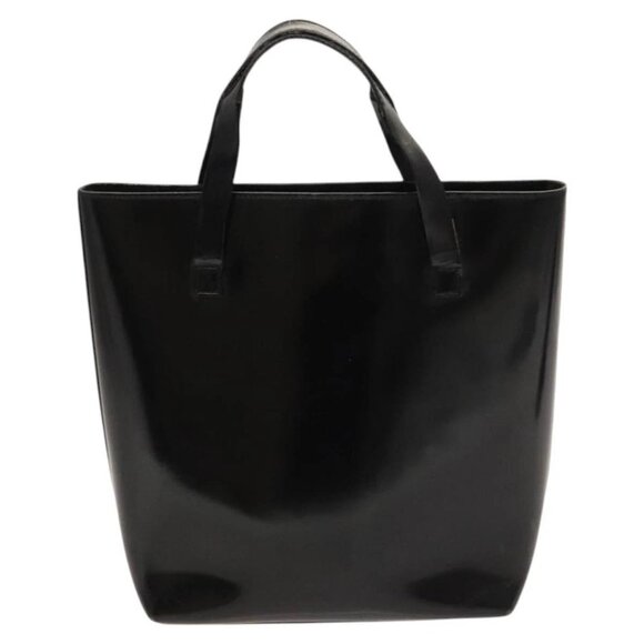 GUCCI Hand Bag Patent leather Black Gold 000 - Picture 2 of 16